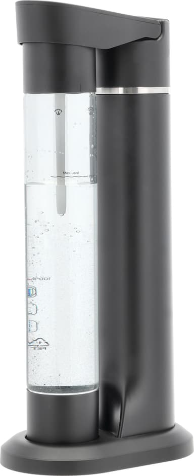 Nordic Sense Carbonating hiilihapotuslaite 800 ml (musta)