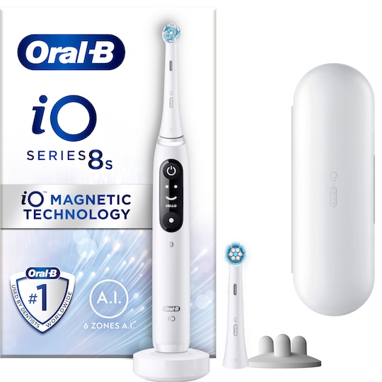 Oral-B iO 8s sähköhammasharja 408918 (valkoinen)