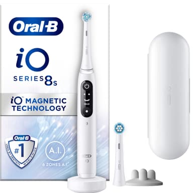 Oral-B iO 8s sähköhammasharja 408918 (valkoinen)