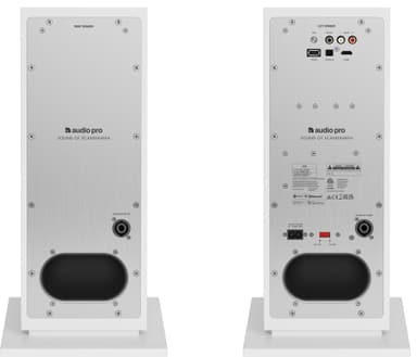 Audio Pro A48 Hi-Fi kaiutinpakkaus (valkoinen)