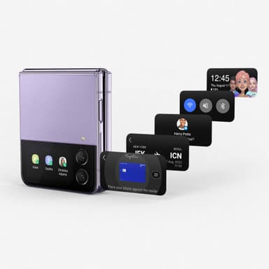 Samsung Galaxy Z Flip4 älypuhelin 8/128 GB (Bora Purple)