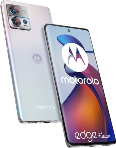 Motorola Edge 30 Fusion älypuhelin 8/128 GB (Opal White)