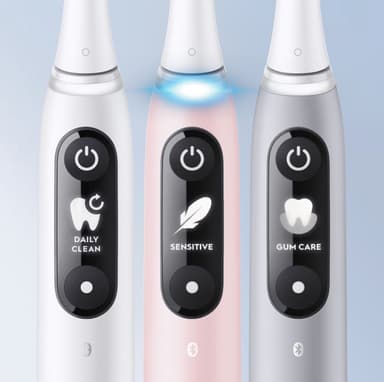 Oral-B iO 6s Sensitive-edition sähköhammasharja 427384 (pinkki)