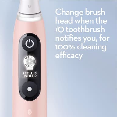 Oral-B iO 6s Sensitive-edition sähköhammasharja 427384 (pinkki)