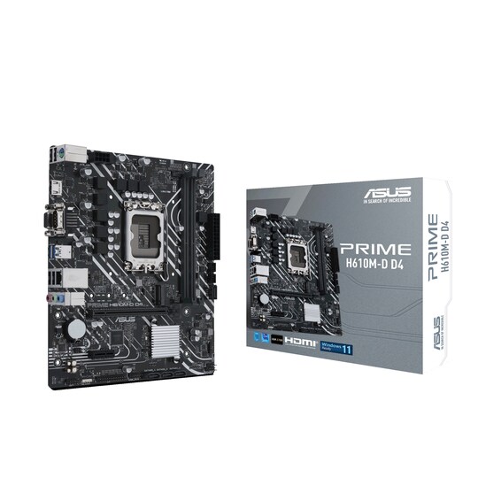 ASUS PRIME H610M-D D4 Intel H610 LGA 1700 mikro ATX