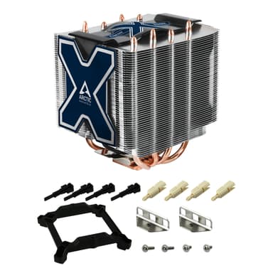 ARCTIC Freezer Xtreme Suoritin Ilmanjäähdytin 12 cm Musta, Hopea