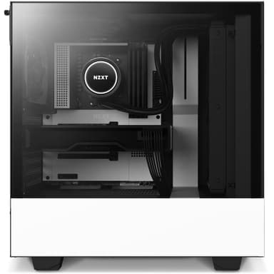 NZXT H510 Flow Midi Tower Musta, Valkoinen