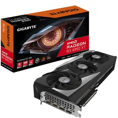 Gigabyte Radeon RX 6950 XT GAMING OC 16G AMD Radeon RX 6950XT 16 GB GDDR6