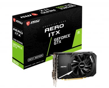 MSI GeForce GTX 1650 D6 AERO ITX OCV1 NVIDIA 4 GB GDDR6