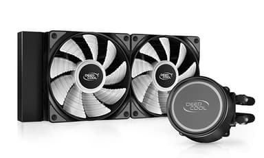 DeepCool GAMMAXX L240 A-RGB Suoritin All-in-one-nesteenjäähdytin 12 cm Musta 1 kpl