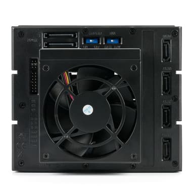 Fantec BP-T3141 HDD-/SSD-kotelo Musta 2.5/3.5"