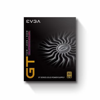 EVGA SuperNOVA 550 GT virtalähdeyksikkö 550 W 24-pin ATX ATX Musta