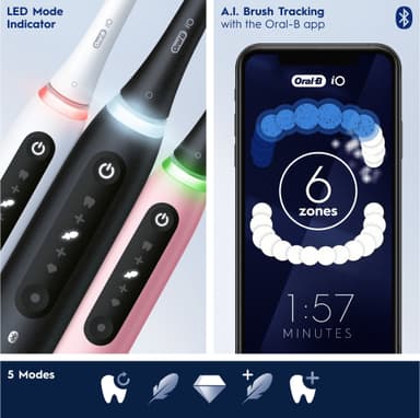 Oral-B iO 5s sähköhammasharja 414926 (valkoinen)