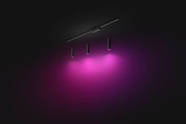 Philips Hue Perifo kattovalaisin 3kpl (musta)