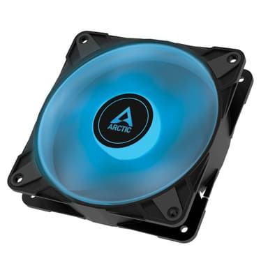 ARCTIC P12 PWM PST RGB 0dB Tietokonekotelo Tuuletin 12 cm Musta, Valkoinen 1 kpl