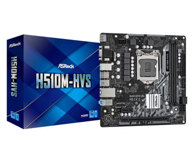 Asrock H510M-HVS Intel H510 LGA 1200 (Socket H5) mikro ATX