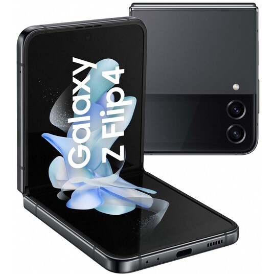 Samsung Galaxy Z Flip4 älypuhelin 8/256 GB (Graphite)
