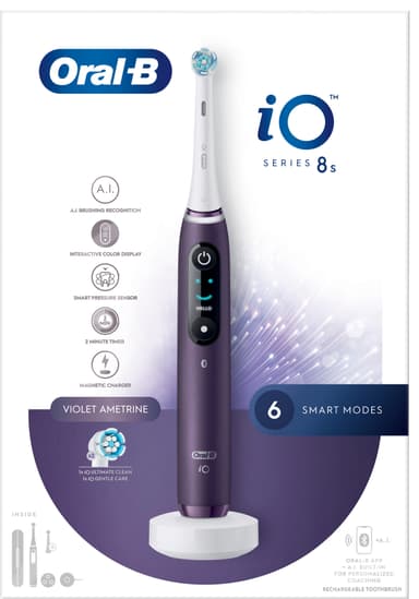 Oral-B iO 8s sähköhammasharja 408932 (violetti)