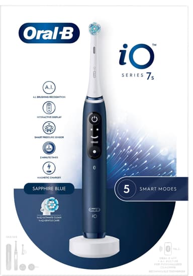 Oral-B iO 7s sähköhammasharja 409298 (sininen)