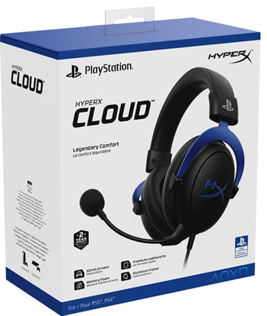 HyperX Cloud For PS pelikuulokkeet