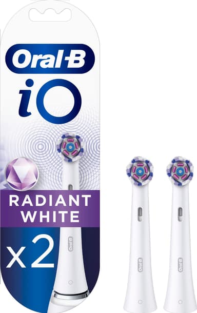 Oral-B iO Radiant White vaihtopäät 415671 (2 kpl)