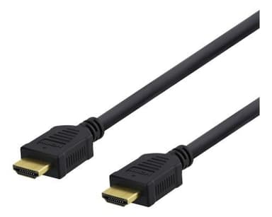 High-Speed HDMI-kaapeli, 5m, Ethernet, 4K UHD, musta