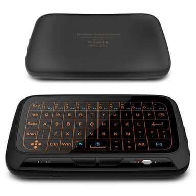 Langaton Mininäppäimistö Full Touchpad & Säädettävä valaistus
