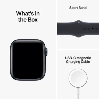 Apple Watch SE 2nd Gen 40 mm LTE (keskiyöns. alu./kesk. Sport-ranneke)
