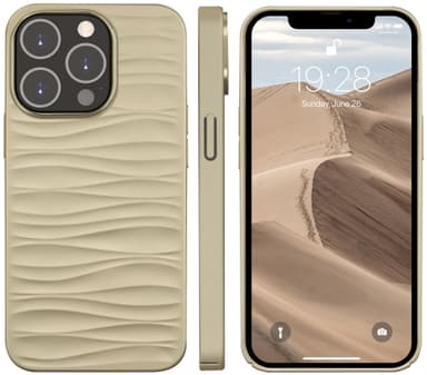 dbramante1928 Dune iPhone 14 Pro suojakuori (hiekka)
