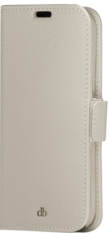 dbramante1928 New York iPhone 14 Plus lompakkokotelo (beige)