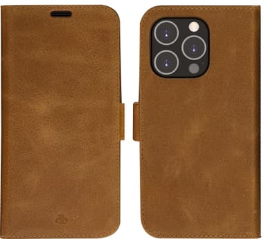 dbramante1928 Lynge iPhone 14 Pro lompakkokotelo (ruskea)