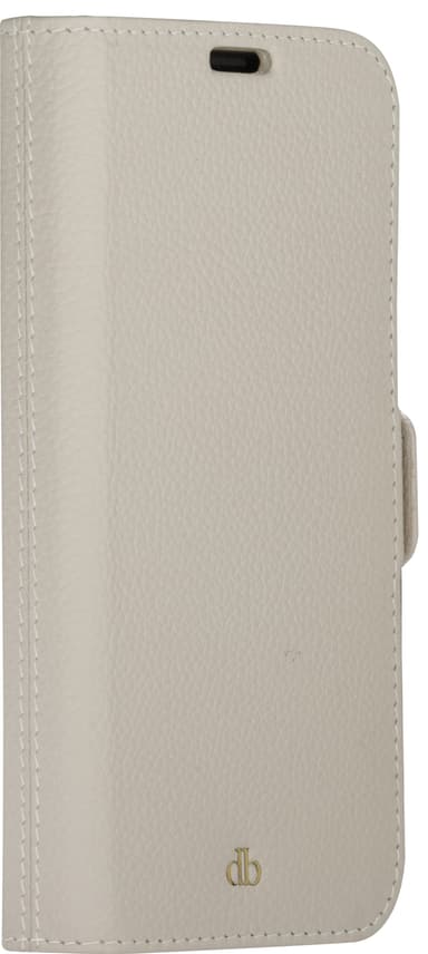 dbramante1928 New York iPhone 14 Plus lompakkokotelo (beige)