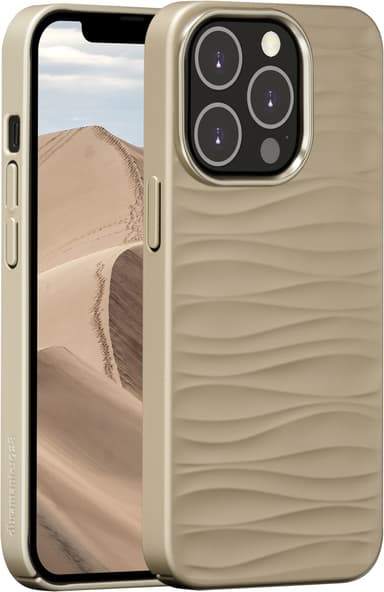 dbramante1928 Dune iPhone 14 Pro suojakuori (hiekka)