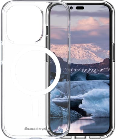 dbramante1928 Iceland Pro MagSafe iPhone 14 Pro suojakuori (läpinäk.)
