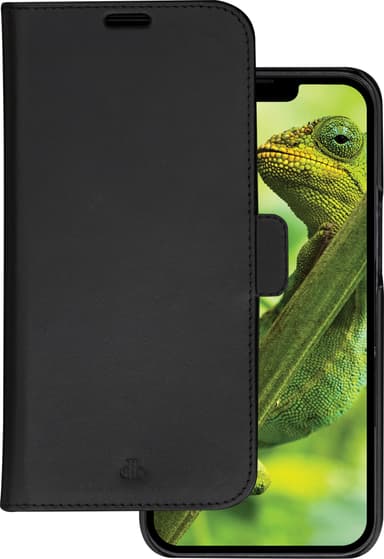 dbramante1928 Lynge iPhone 14 Plus lompakkokotelo (musta)