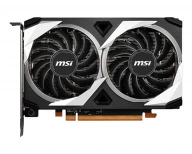 MSI RADEON RX 6500 XT MECH 2X 4G OC näytönohjain AMD 4 GB GDDR6