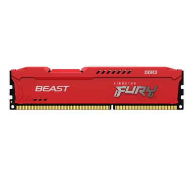 Kingston Technology FURY Beast muistimoduuli 8 GB 1 x 8 GB DDR3 1600 MHz