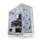 Thermaltake Core P6 Tempered Glass Snow Mid Tower Midi Tower Valkoinen