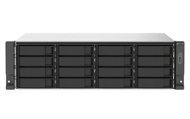 QNAP TS-1673AU-RP-16G NAS- ja tallennuspalvelimet Teline ( 3U ) Ethernet LAN Musta, Harmaa V1500B