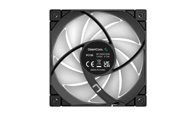 DeepCool FC120-3 IN 1 Tietokonekotelo Tuuletin 12 cm Musta, Vaaleanharmaa