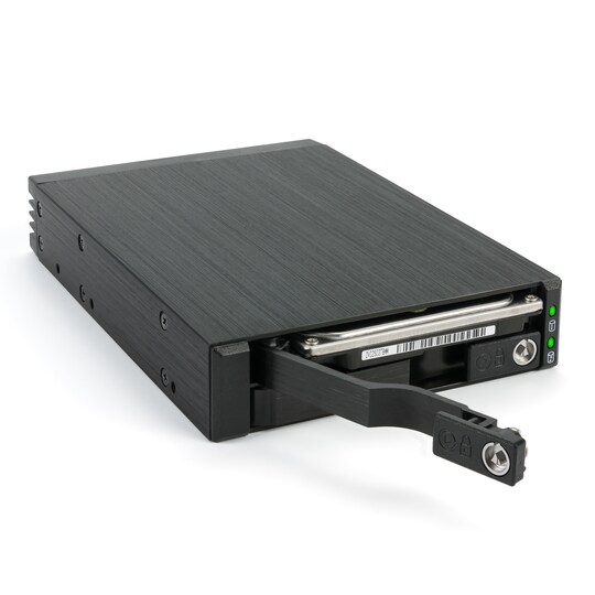 Fantec MR-25DUAL HDD-/SSD-kotelo Musta