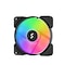 Fractal Design Aspect 12 RGB Tietokonekotelo Tuuletin 12 cm Musta 1 kpl