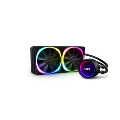 NZXT RL-KRX53-R1 Tietokoneen jäähdytysjärjestelmä Suoritin All-in-one-nesteenjäähdytin 12 cm Musta
