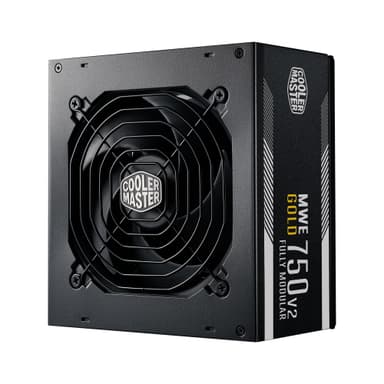 Cooler Master MWE Gold 750 - V2 virtalähdeyksikkö 750 W 24-pin ATX ATX Musta