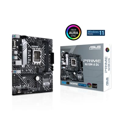 ASUS PRIME H610M-A D4 Intel H610 LGA 1700 mikro ATX