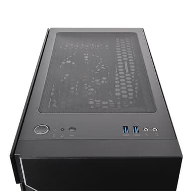 Thermaltake H200 TG RGB Midi Tower Musta