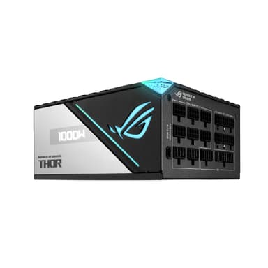 ASUS ROG-THOR-1000P2-GAMING virtalähdeyksikkö 1000 W 24-pin ATX ATX Musta, Hopea