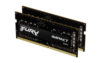 Kingston Technology FURY Impact muistimoduuli 16 GB 2 x 8 GB DDR4 2666 MHz