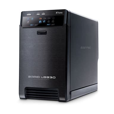 Fantec QB-X2US3R levyjärjestelmä Tower Musta