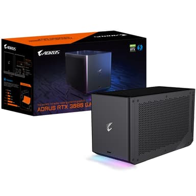 Gigabyte AORUS RTX 3080 GAMING BOX (rev. 2.0) GeForce RTX 3080 Musta